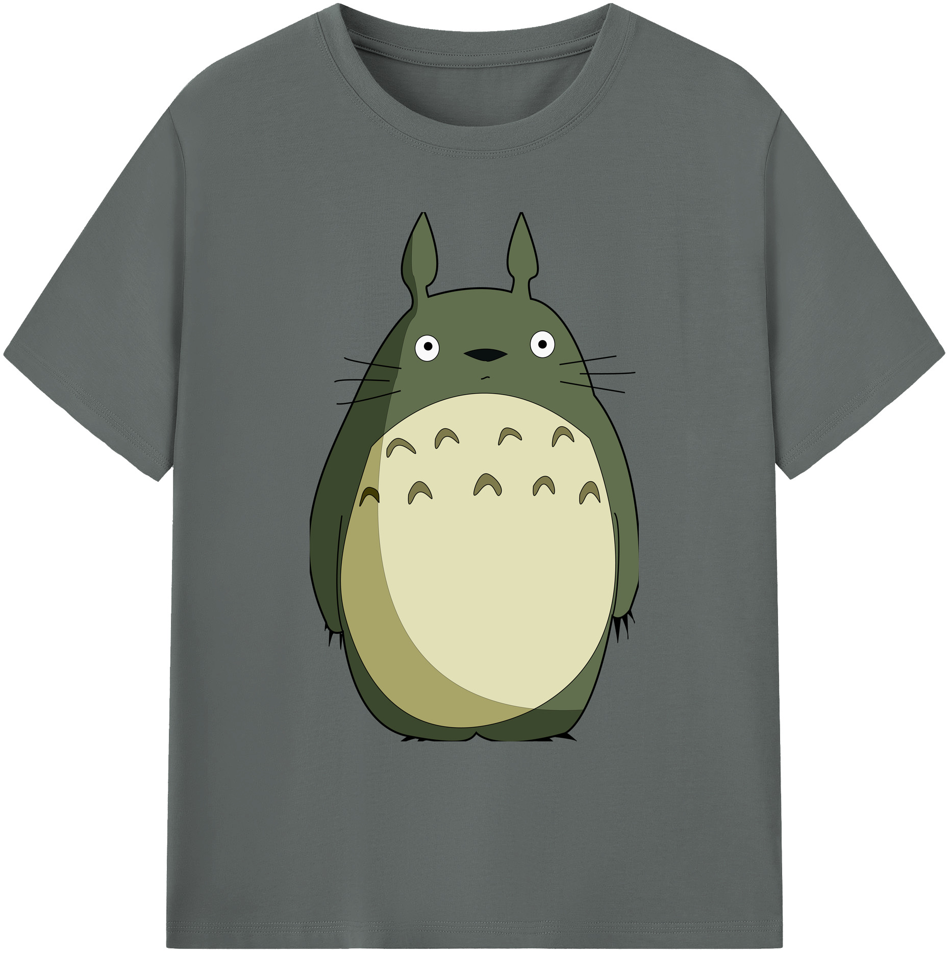 （画像用） となりのトトロ 草壁メイ 草壁サツキ My Neighbor Totoro Satsuki Kusakabe Mei Kusakabe 綿100％ メンズ半袖Tシャツ｜肌触りやわらか＆通気性